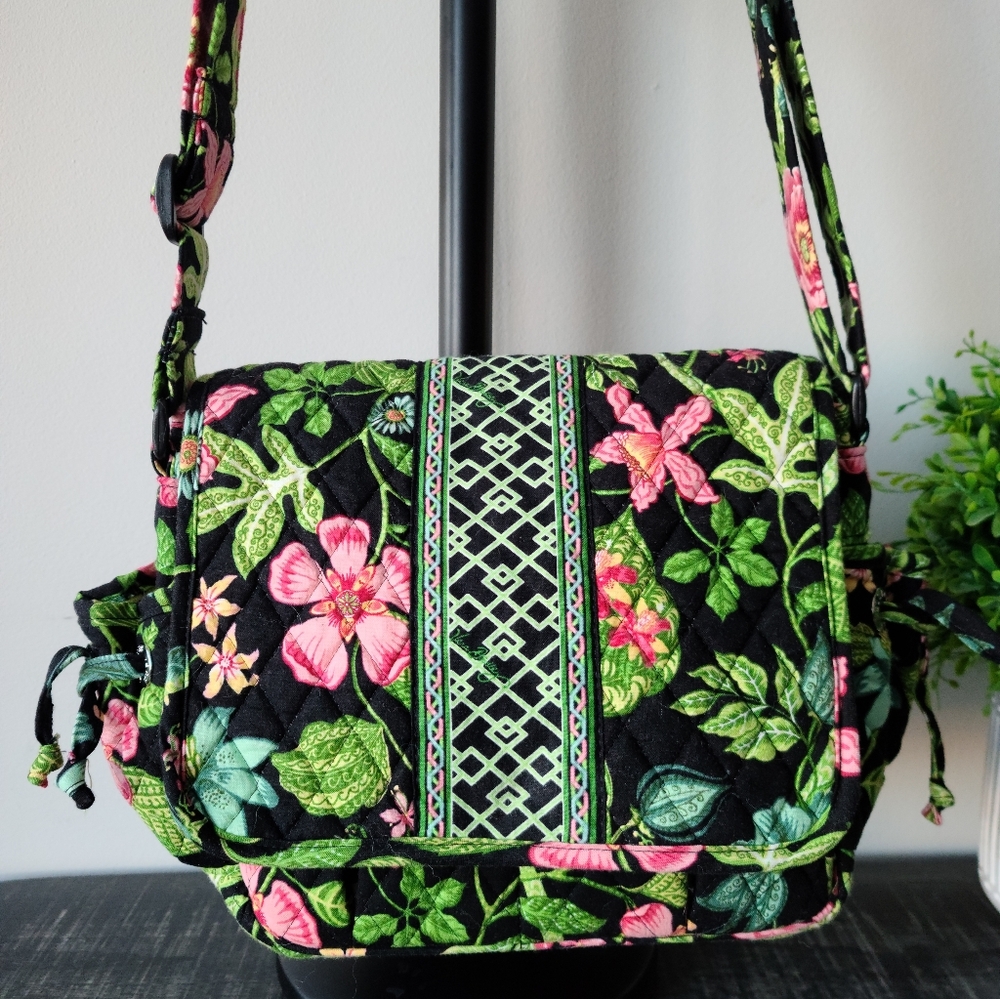 Vera Bradley Gorgeous Floral Quilted Shoulder Crossbody Bag